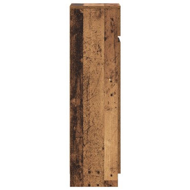 vidaXL Ντουλάπι παπουτσιών Παλιό Ξύλο 100.5x28x100cm Μηχανικά Ξύλο