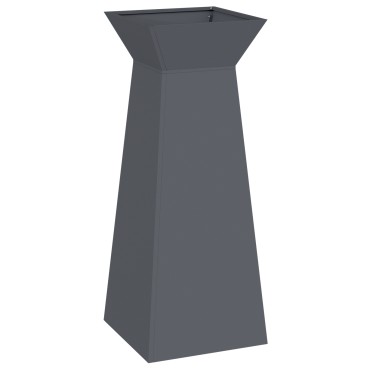 vidaXL Βάση Φυτών Ανθρακί Πλαστική 40 x 40 x 101 εκ Τετράγωνη Μοντέρνα