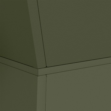 vidaXL Βάση Γλάστρας Ελιά Μέταλλο 40 x 40 x 101 εκ. Γλάστρες