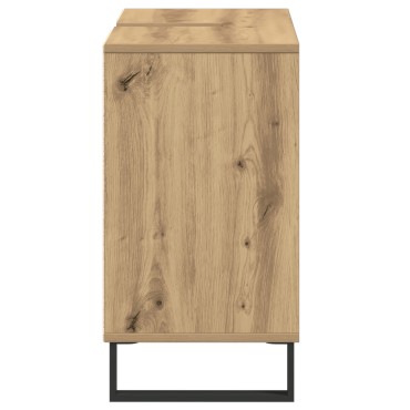 vidaXL Artisan Oak Vanity Artisan Oak Επεξεργασμένο ξύλο Μέτριο