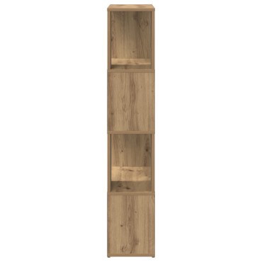vidaXL Τραπέζι Τηλεόρασης Artisan Oak Επεξεργασμένο Ξύλο