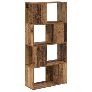 vidaXL Μονάδα Αποθήκευσης Παλαιό ξύλο MDF 60x24x124cm