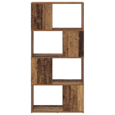 vidaXL Μονάδα Αποθήκευσης Παλαιό ξύλο MDF 60x24x124cm