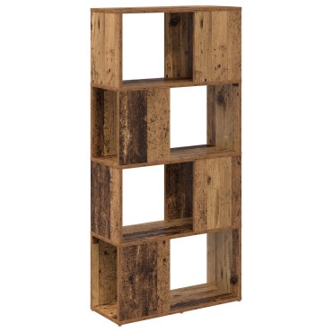 vidaXL Μονάδα Αποθήκευσης Παλαιό ξύλο MDF 60x24x124cm
