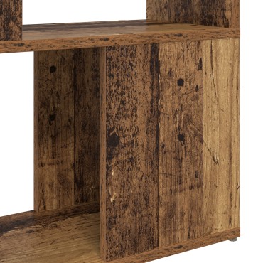 vidaXL Μονάδα Αποθήκευσης Παλαιό ξύλο MDF 60x24x124cm