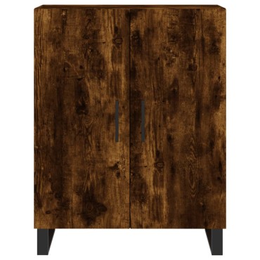 vidaXL Ντουλάπι Καπνιστή Δρυς 69,5x34x180cm από Επεξεργασμένο Ξύλο 1 τεμ.