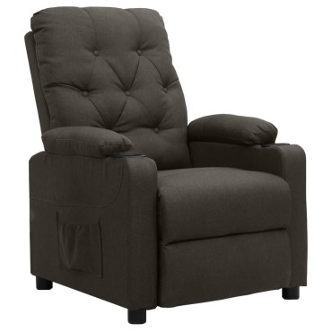 vidaXL Πολυθρόνα με Ανύψωση Taupe Υφασμάτινη 78,5x93x96,5cm 1 τεμ.