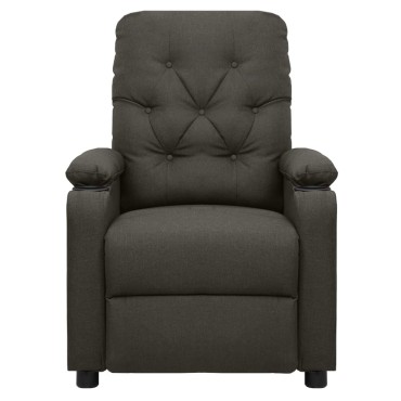 vidaXL Πολυθρόνα με Ανύψωση Taupe Υφασμάτινη 78,5x93x96,5cm 1 τεμ.