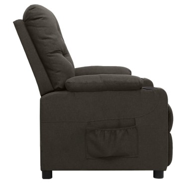 vidaXL Πολυθρόνα με Ανύψωση Taupe Υφασμάτινη 78,5x93x96,5cm 1 τεμ.