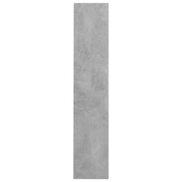 vidaXL Παπουτσοθήκες Τοίχου 2 τεμ. Γκρι Σκυρ. 80x18x90cm Μοριοσανίδα