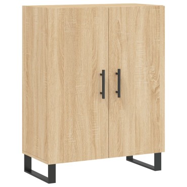 vidaXL Ντουλάπι Sonoma δρυς 69,5x34x180cm από Επεξεργασμένο Ξύλο 1 τεμ.