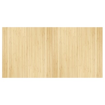 vidaXL Χαλί Ορθογώνιο Ανοιχτό Φυσικό 100x200cm Μπαμπού