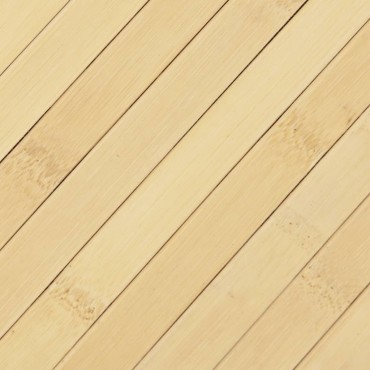 vidaXL Χαλί Ορθογώνιο Ανοιχτό Φυσικό 100x200cm Μπαμπού