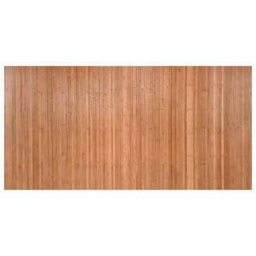 vidaXL Χαλί Ορθογώνιο Φυσικό 100x200cm Μπαμπού