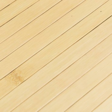 vidaXL Χαλί Ορθογώνιο Ανοιχτό Φυσικό 70x200cm Μπαμπού