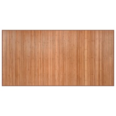 vidaXL Χαλί Ορθογώνιο Φυσικό 100x200cm Μπαμπού