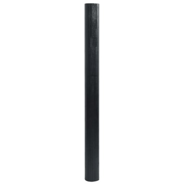 vidaXL Χαλί Ορθογώνιο Μαύρο 100x200cm Μπαμπού