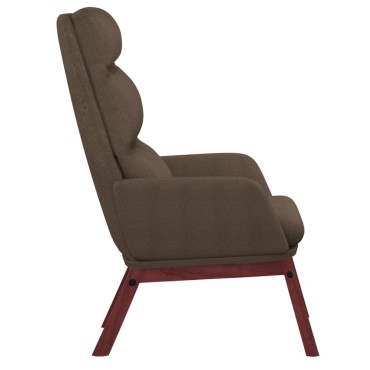 vidaXL Πολυθρόνα Relax Taupe Υφασμάτινη 70x77x98cm 1 τεμ.