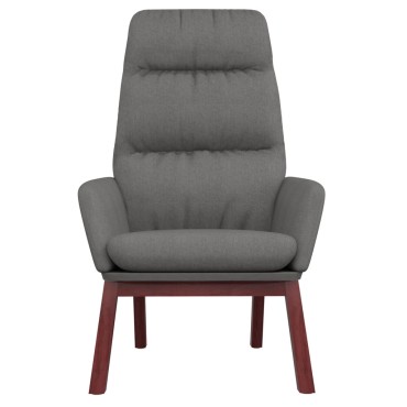 vidaXL Πολυθρόνα Relax Ανοιχτό Γκρι Υφασμάτινη 70x77x98cm 1 τεμ.