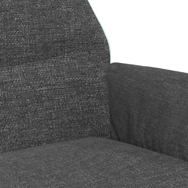 vidaXL Πολυθρόνα Relax Σκούρο Γκρι Υφασμάτινη 70x77x94cm 1 τεμ.