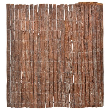 vidaXL Φράχτης Κήπου 100x600cm Φλοιός