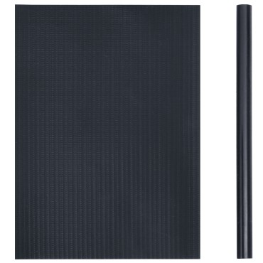 vidaXL Συστήματα Ιδιωτικότητας Κήπου 2 τεμ PVC 35x0,19 μ Ματ Σκούρο Γκρι