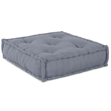 vidaXL Καναπές Modular 3 Θέσεων Convertible Γκρι Υφασμάτινος 70x70x54cm