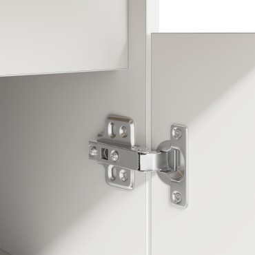 vidaXL Γραφείο με συρτάρι Λευκό 140x49x76cm Επεξεργασμένο ξύλο 1 τεμ.