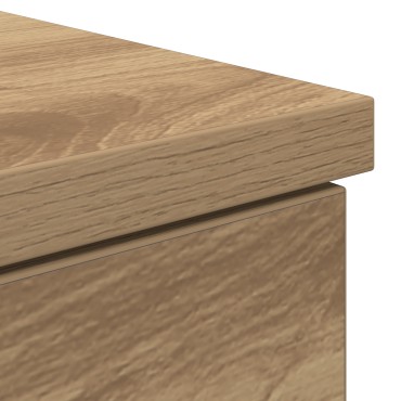 vidaXL Γραφείο Artisan Oak 140x49x76cm Επεξεργασμένο ξύλο 1 τεμ.