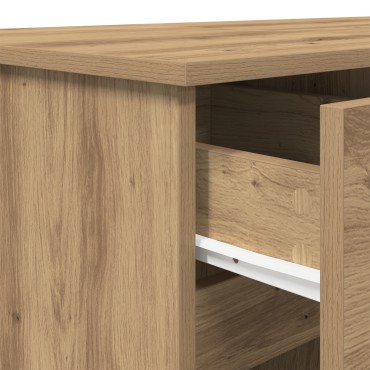vidaXL Γραφείο Artisan Oak 140x49x76cm Επεξεργασμένο ξύλο 1 τεμ.