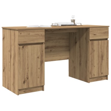 vidaXL Γραφείο Artisan Oak 140x49x76cm Επεξεργασμένο ξύλο 1 τεμ.