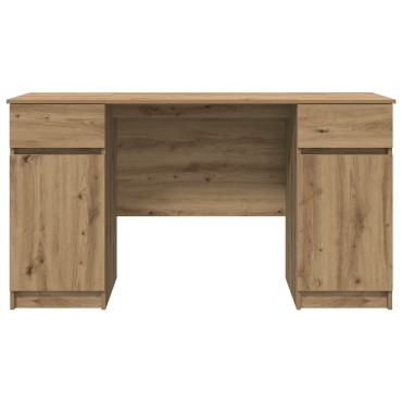 vidaXL Γραφείο Artisan Oak 140x49x76cm Επεξεργασμένο ξύλο 1 τεμ.