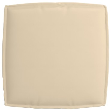 vidaXL Σετ μαξιλαριών παλετών 2 τεμαχίων Μπεζ Oxford Fabric