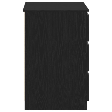 vidaXL Γραφεία 2 τεμ. Μαύρο Δρύς 140x50x76cm Κατασκευασμένο ξύλο