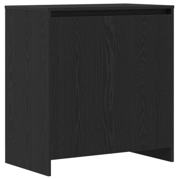 vidaXL 2- τεμ. μπουφέδες σε μαύρο καπλαμά 140x41x75cm 1 τεμ.