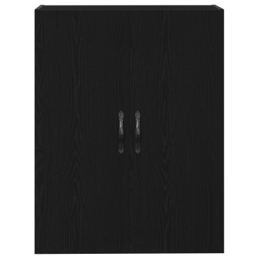 vidaXL Υψηλή Βαθμίδα Μαύρο Δρυς 69,5x34x180cm Επεξεργασμένο Ξύλο 1 τεμ.