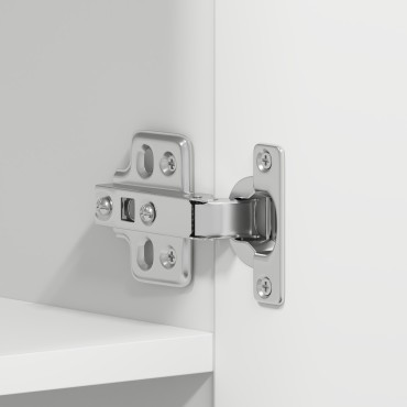 vidaXL Ντουλάπι Υποδημάτων Λευκό 80x35.5x180cm Επεξεργασμένο Ξύλο