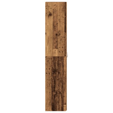 vidaXL Ντουλάπα Παπουτσιών Παλιού Ξύλου 80x35,5x180cm Μη κατεργασμένο ξύλο