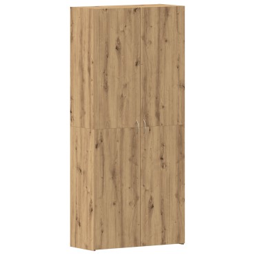 vidaXL Ντουλάπι Παπουτσιών Artisan Oak 80x35,5x180cm Επεξεργασμένο Ξύλο