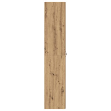 vidaXL Ντουλάπι Παπουτσιών Artisan Oak 80x35,5x180cm Επεξεργασμένο Ξύλο