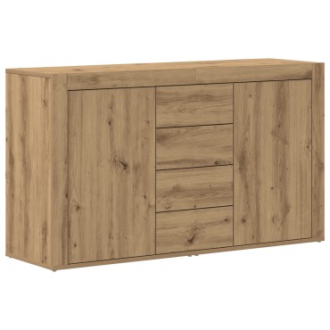 vidaXL Γραφείο Δρυς Επεξεργασμένο ξύλο 120x36x69cm Πλαϊνό γραφείο 1 τεμ.