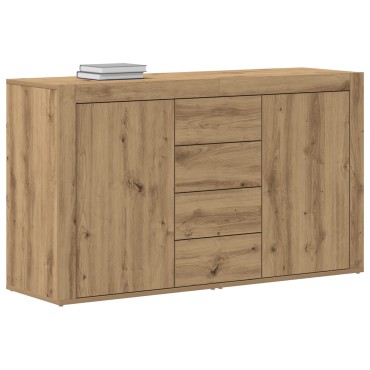 vidaXL Γραφείο Δρυς Επεξεργασμένο ξύλο 120x36x69cm Πλαϊνό γραφείο 1 τεμ.