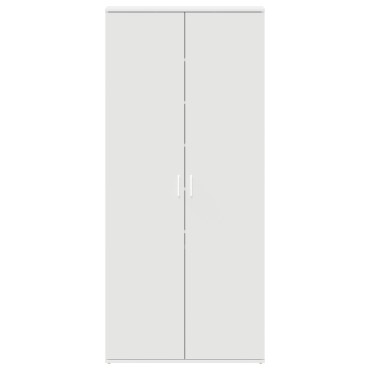 vidaXL Ντουλάπι Παπουτσιών Λευκό 80x39x180cm Επεξεργασμένο Ξύλο