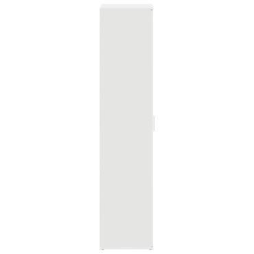 vidaXL Ντουλάπι Παπουτσιών Λευκό 80x39x180cm Επεξεργασμένο Ξύλο