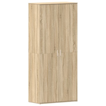 vidaXL Ντουλάπι Παπουτσιών Σονομά Οάκ 80x39x180cm Επεξεργασμένο Ξύλο