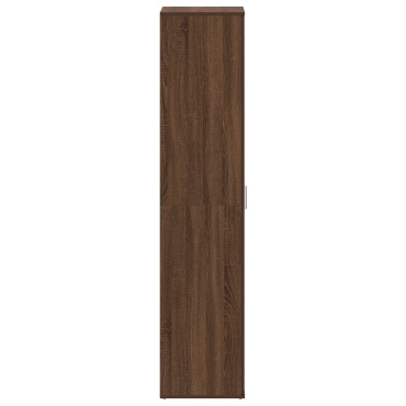vidaXL Ντουλάπι Παπουτσιών Καφέ Δρυός 80x39x180cm Φτιαγμένο Ξύλο