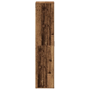 vidaXL Ντουλάπα Παπουτσιών Παλιού Ξύλου 80x39x180cm Επεξεργασμένο Ξύλο