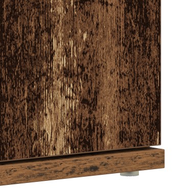 vidaXL Ντουλάπα Παπουτσιών Παλιού Ξύλου 80x39x180cm Επεξεργασμένο Ξύλο