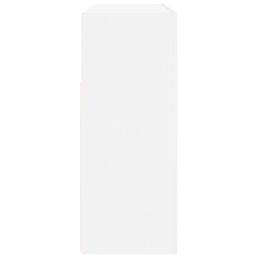vidaXL Λευκός Μπουφές Λευκός Τεχνητό ξύλο 116x30x75cm Μοντέρνος 1 τεμ.