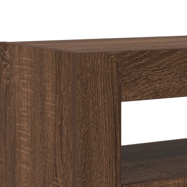 vidaXL Κονσόλα Καφέ Δρυός Επεξεργασμένο Ξύλο 116x30x75cm Κονσόλα 1 τεμ.